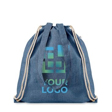 Zainetto a sacca manici lunghi personalizzabile 140 g/m2 Zainetto a sacca manici lunghi personalizzabile 140 g/m2
