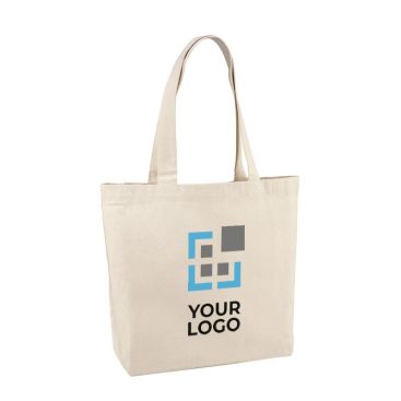 Borsa di cotone con tasca interna per eventi 280 g/m2