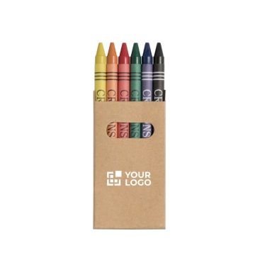 Scatola di colori a cera personalizzata