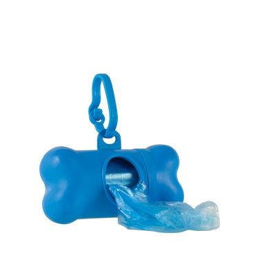 Portasacchetti cane personalizzato a forma di osso con 20 bustine Portasacchetti cane personalizzato a forma di osso con 20 bustine