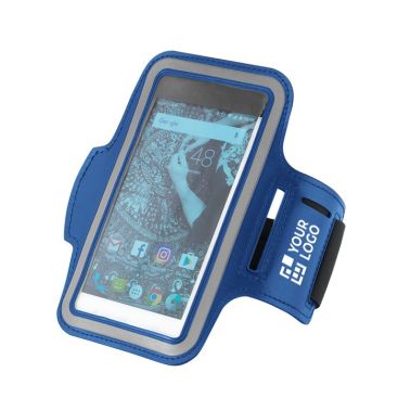 Portacellulare da braccio personalizzato vista area di stampa