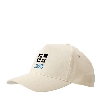 Cappello personalizzato baseball 100% cotone chiusura velcro