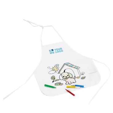 Piccolo grembiule colorato per bambini