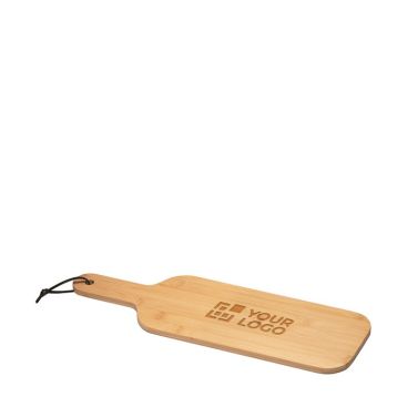 Tagliere di legno pubblicitario a forma di bottiglia con cordino Tagliere di legno pubblicitario a forma di bottiglia con cordino