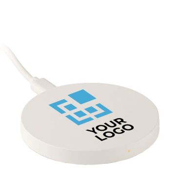 Caricabatterie Wireless pubblicitario color biano