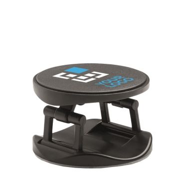 Supporto dita per cellulare personalizzabile color nero