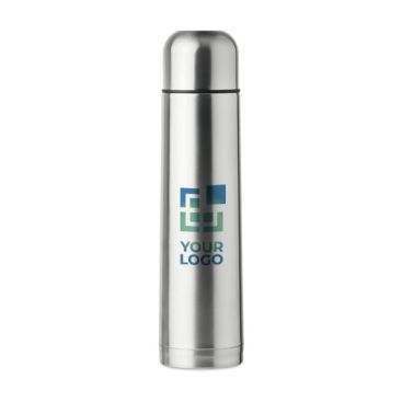 Thermos per caffe da viaggio con logo vista area di stampa