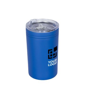 Bicchiere thermos personalizzato con logo vista area di stampa