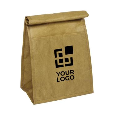 Originale borsa termica personalizzata color marrone