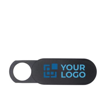 Copri webcam personalizzato con logo con apertura scorrevole