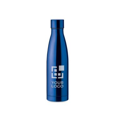 bottiglie personalizzate in acciaio inox vista area di stampa