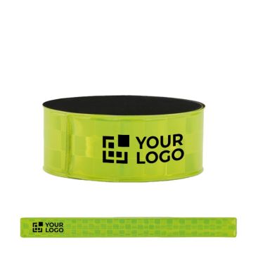 braccialetti fluo personalizzati vista area di stampa
