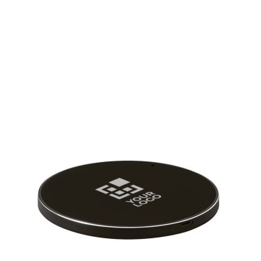 Caricatore personalizzato wireless in alluminio e ABS da 10W