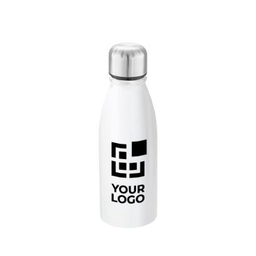 Borraccia in alluminio personalizzata finitura lucida 500ml