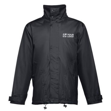 Parka personalizzati waterproof vista area di stampa