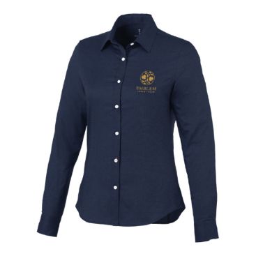Camicia aziendale da donna in cotone Oxford da 142 g/m2 Elevate Life Camicia aziendale da donna in cotone Oxford da 142 g/m2 Elevate Life