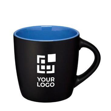 Tazza aziendale bicolore colore blu
