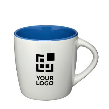 Mug promozionale con interno colorato vista area di stampa