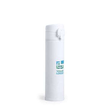 Thermos con stampa sublimata vista area di stampa
