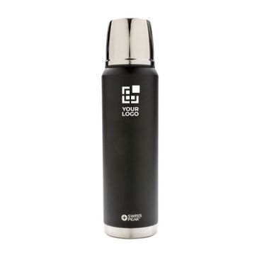 Thermos con rivestimento in rame colore nero