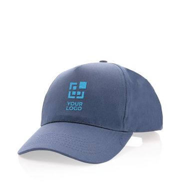 Cappellino promozionale ecologico  vista area di stampa