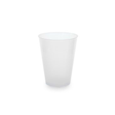 Bicchieri promozionali riutilizzabili colore transparente