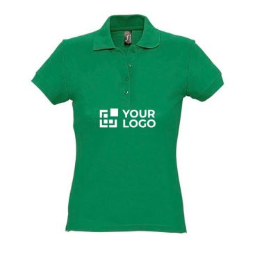 Polo magliette personalizzate vista area di stampa