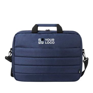 Borse porta pc personalizzate in RPET vista area di stampa