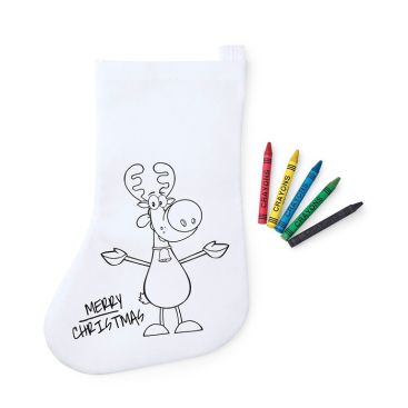 Colora la tua calza della Befana