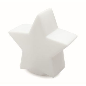 Stella che si illumina personalizzabile color bianco