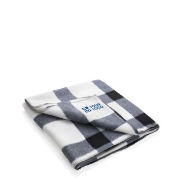 Coperta promozionale in morbido pile scozzese