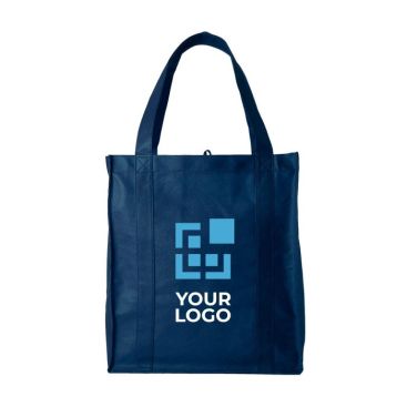 Shopper con logo in PP non tessuto vista area di stampa