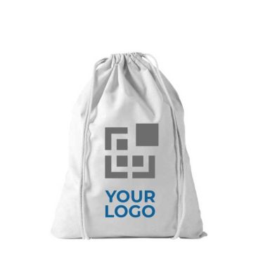 Colorato zainetto promozionale con logo color blu scuro