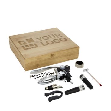 Articoli promozionali per vino color legno chiaro