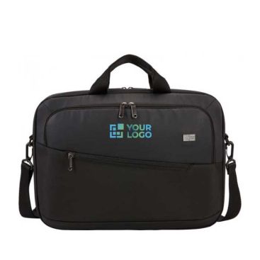 Borsa porta pc con logo vista area di stampa