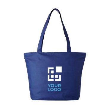 Shopper con logo multiuso vista area di stampa