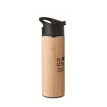 Borracce termiche personalizzabili color legno