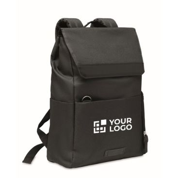 Zaini porta pc personalizzati vista area di stampa