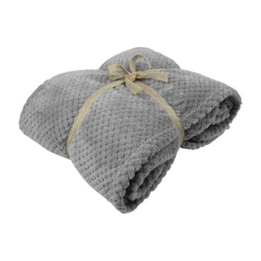Coperte personalizzate in poliestere 240 gr/m²  color grigio