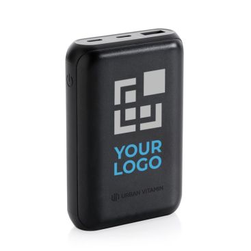 Powerbank Urban Vitamin da 10.000mAh vista area di stampa