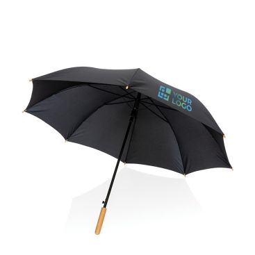 Ombrello golf personalizzato bambù Ø120 RPET Ombrello golf personalizzato bambù Ø120 RPET