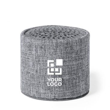Ecologici gadget personalizzati speaker vista area di stampa