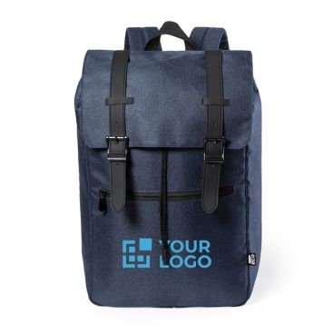 Zaino porta pc promozionale vista area di stampa