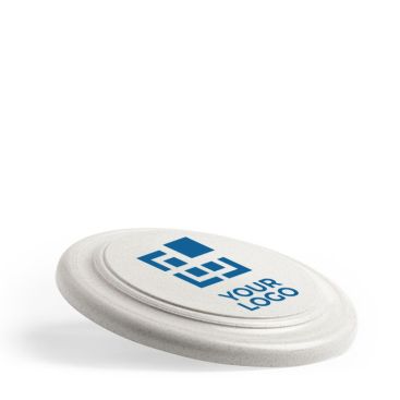 Frisbee in fibra di bambù da Ø22,8 da personalizzare con logo