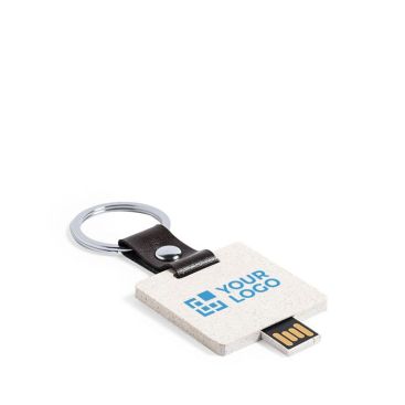Portachiavi usb personalizzate eco vista area di stampa
