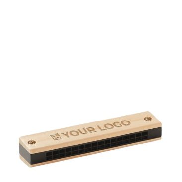Armonica con finitura legno