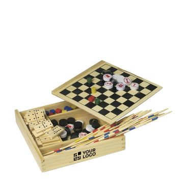Scatola con 5 giochi personalizzati