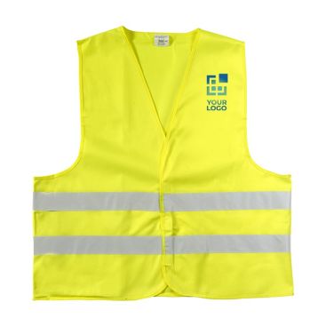 Gilet di sicurezza di taglia grande