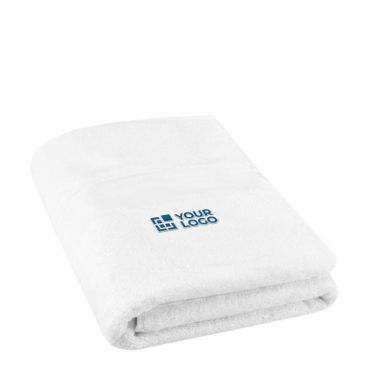 Asciugamano 70 x 140 cm in cotone da 450 g/m² vista area di stampa