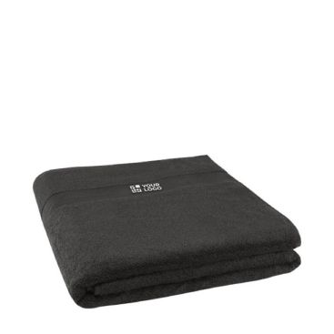 Asciugamano 100 x 180 cm in cotone da 450 g/m² vista area di stampa